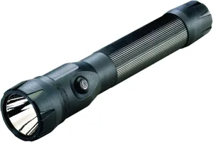 Streamlight 76813 PolyStinger DS LED Flashlight with 120-Volt AC/DC Charger, Black - 485 Lumens