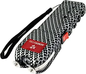 Stun Gun for Self Defense with LED Flashlight Protection Device for Women (ADS-10)