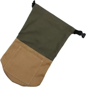 Sturdy Canvas Oil Lamp Bag Portable Camping Lantern Pouch Interior Compartment