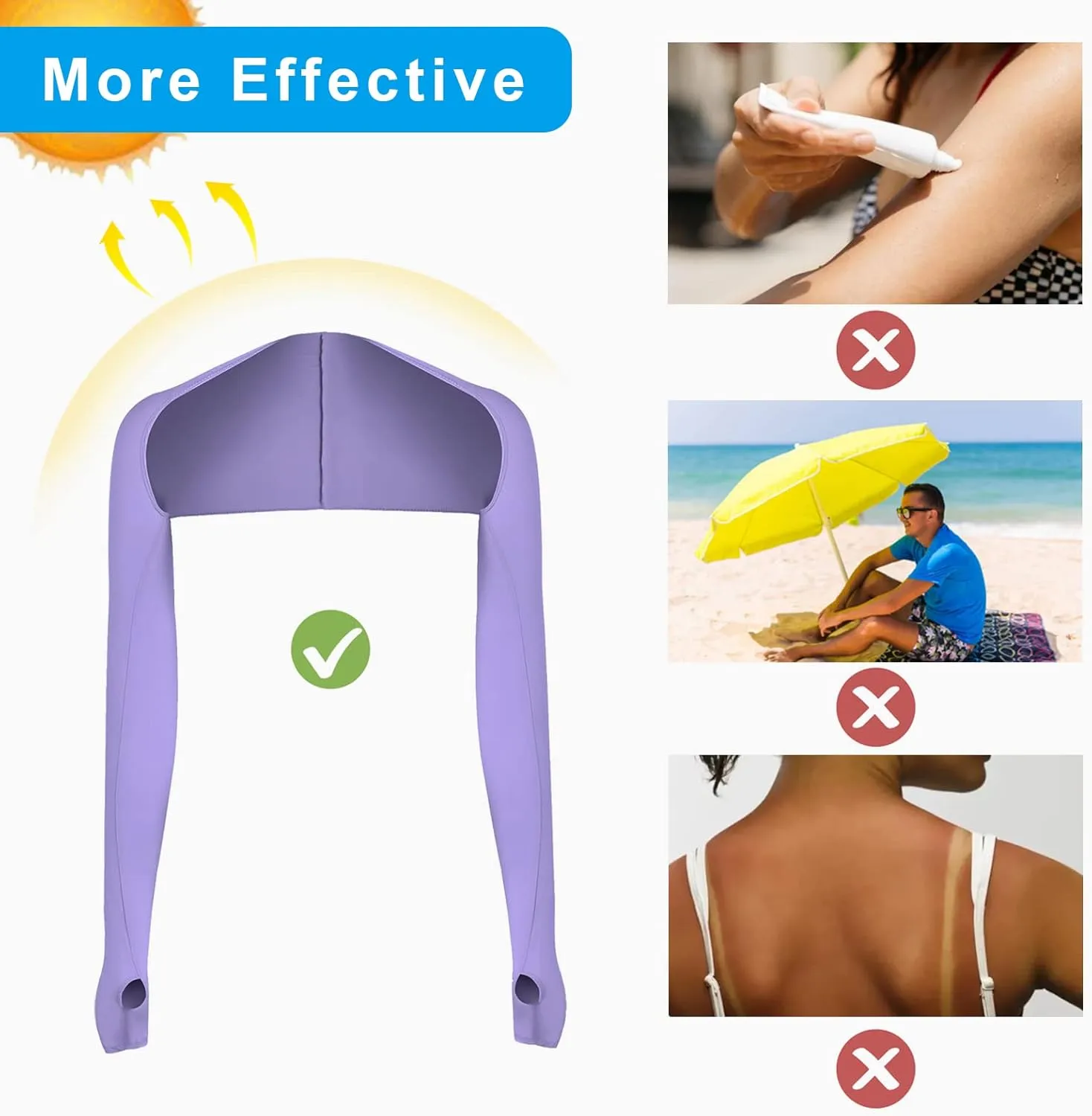 Sun Protection Cooling Shawl Arm Sleeve For Men Women, UV Resistance Sports Sleeves, Suitable for Cycling, Golf, Fish