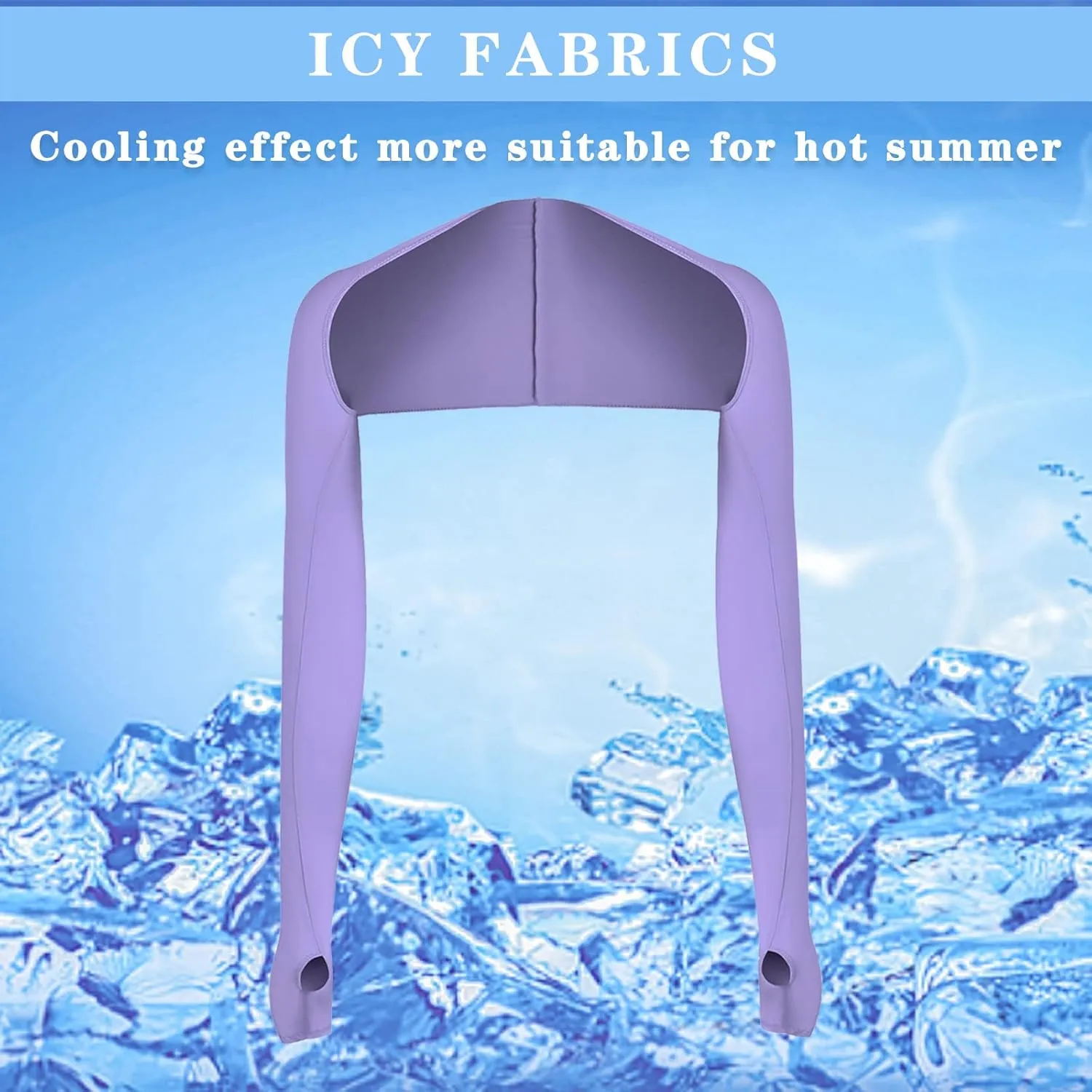 Sun Protection Cooling Shawl Arm Sleeve For Men Women, UV Resistance Sports Sleeves, Suitable for Cycling, Golf, Fish