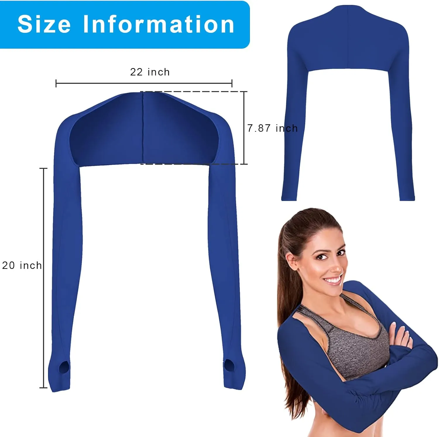 Sun Protection Cooling Shawl Arm Sleeve For Men Women, UV Resistance Sports Sleeves, Suitable for Cycling, Golf, Fish