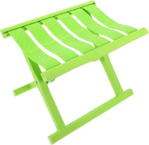 SUPVOX Portable Folding Stool Lightweight Compact Outdoor Chair for Camping Gardening Fishing BBQ and Hiking Ergonomic Design for Comfort and Easy Travel