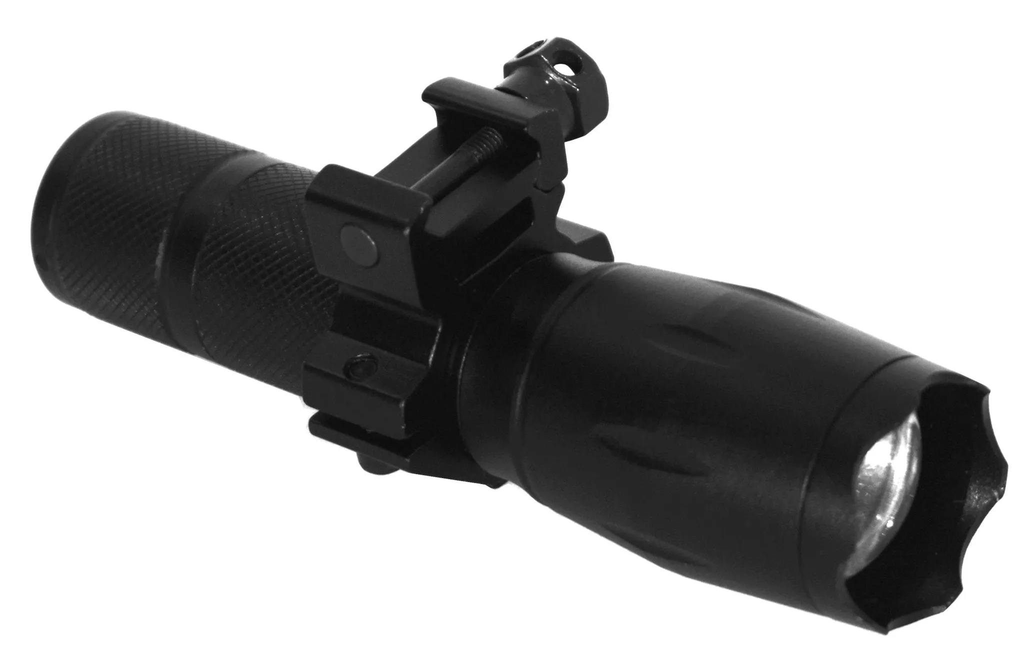 Tactical 1000 Lumen Flashlight with mount For Kimber Hunter Rifles.