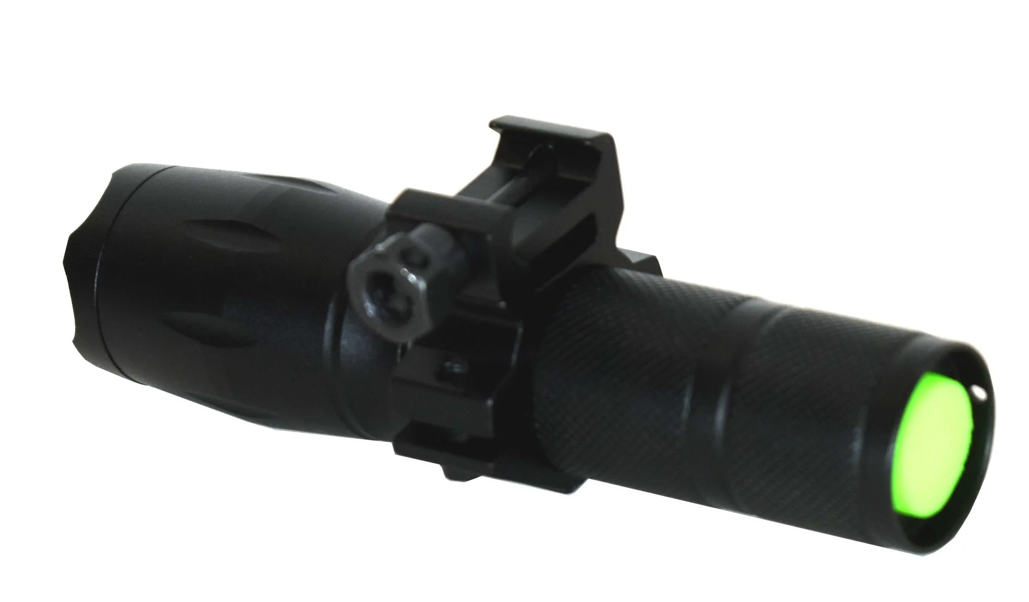 Tactical 1000 Lumen Flashlight with mount For Kimber Hunter Rifles.