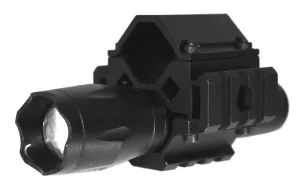 Tactical 1200 Lumen Flashlight With Mount Compatible With 12 Gauge Shotguns.