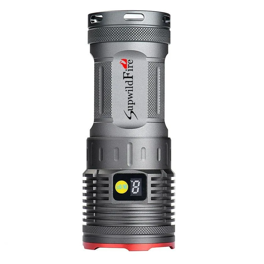 Tactical Flashlight 3500 LM 12 x XM L T6 LED Power