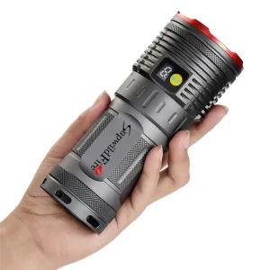 Tactical Flashlight 3500 LM 12 x XM L T6 LED Power