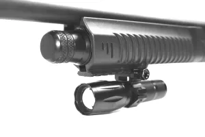 Tactical shotgun flashlight for Charles Daly 601 Model Action Model accessories picatinny.