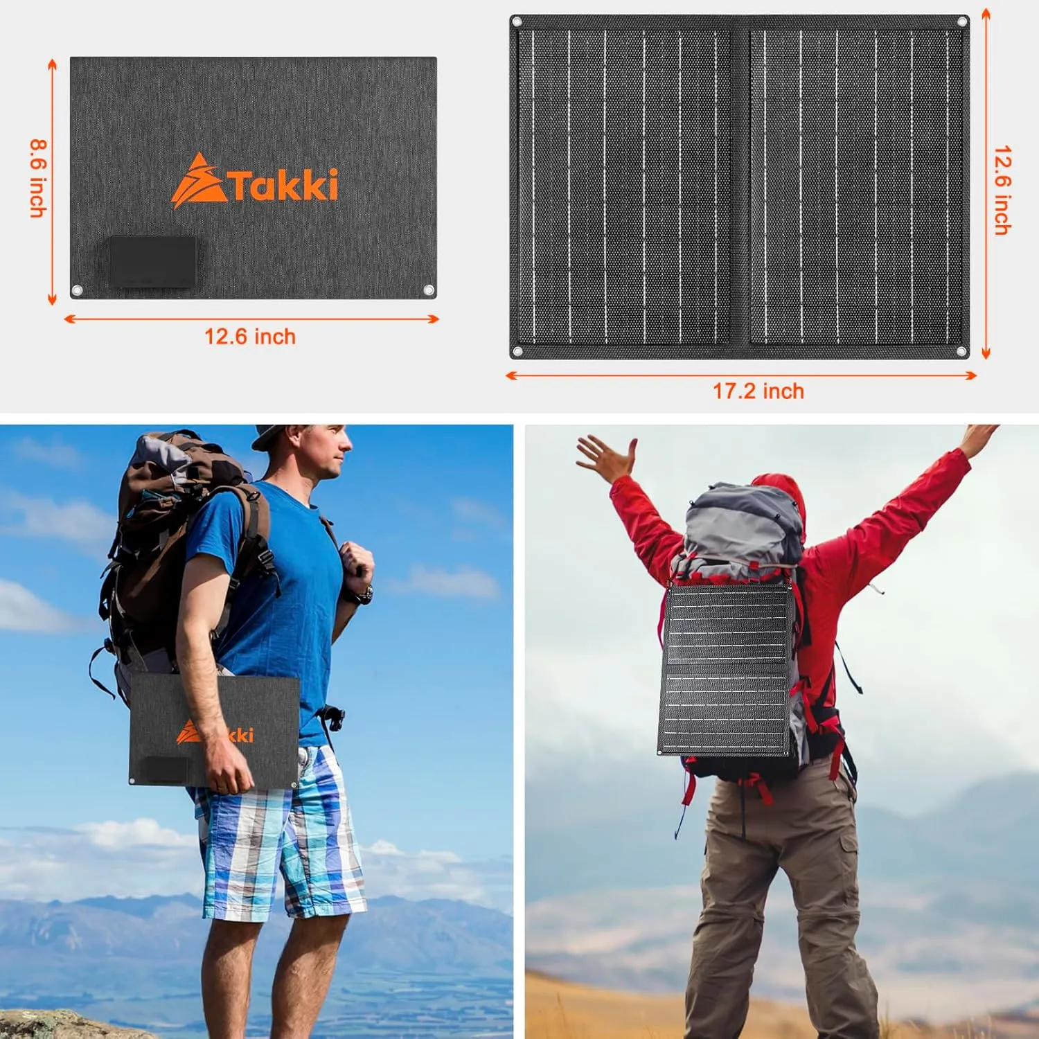 Takki 99Wh Solar Generator with 21W Solar Panels Set Included, Peak 120W Portable Power Station with 110V AC Outlet for Camping Outdoor Emergency Home