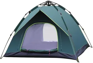 Tent For Camping Waterproof Windproof Camping Tent Four-Sided Mesh Instant Tent Family Automatic Tent 4 Person Camping Hiking Large Space For Picnic Outdoors