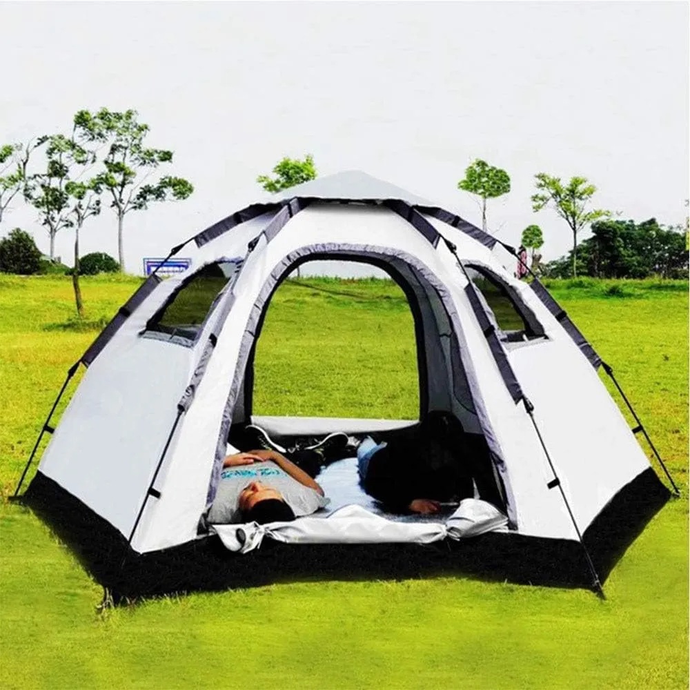 Tent Ultra-Light Set Camping Tent Outdoor Tent Full Automatic Speed Opening 3-4 People Family 5-8 People Multi-Person Camping Tent