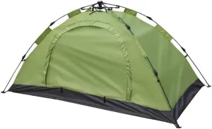 Tent Windproof Waterproof Camping Tent Single-Person Automatic Double-Layer Tent, Fiberglass Rod, Foldable Four Season Camping Tent 200 200 100CM Outdoor Camping Supplies Easy Large Capacity
