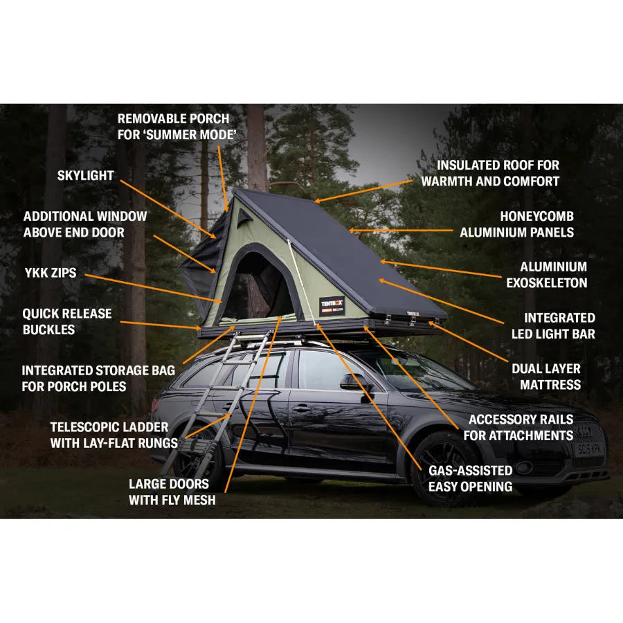 TentBox Cargo 2.0 Rooftop Tent