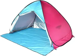 Tents Dome Frame Pop-Up Automatic Fishing Sunshade Rain Speed Open Portable Folding Outdoor Beach Seaside Sunscreen Speed Open