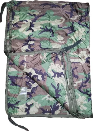 The Mulitpurpose Field Blanket - The Only Woobie You'll Ever Need (BDU Woodland)