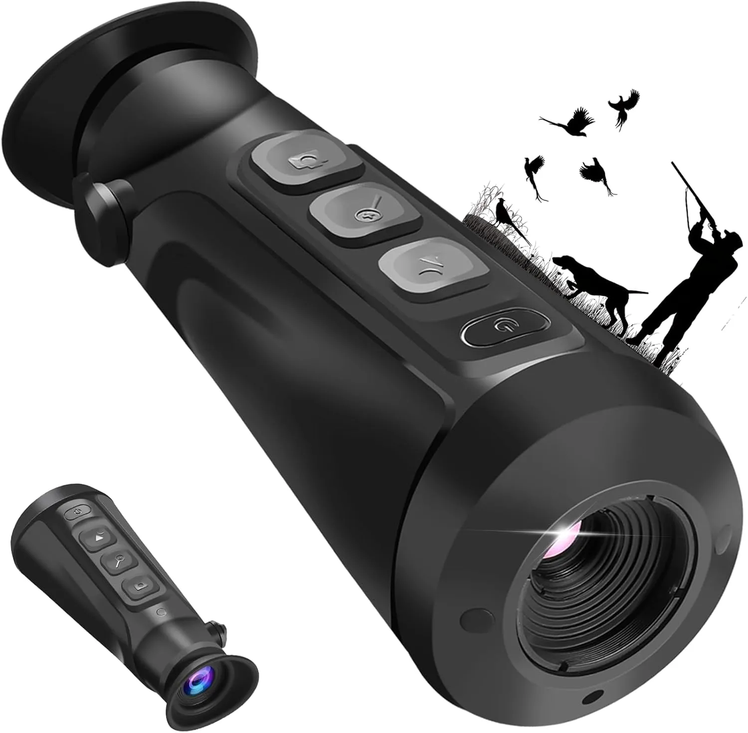 Thermal Monocular-256x192 (50 Hz) Thermal Imaging Monocular for Hunting, 25mm Focal Lens Thermal Scopes for Night Hunting Camping,Handheld Infrared Thermal Monocular Night Vision