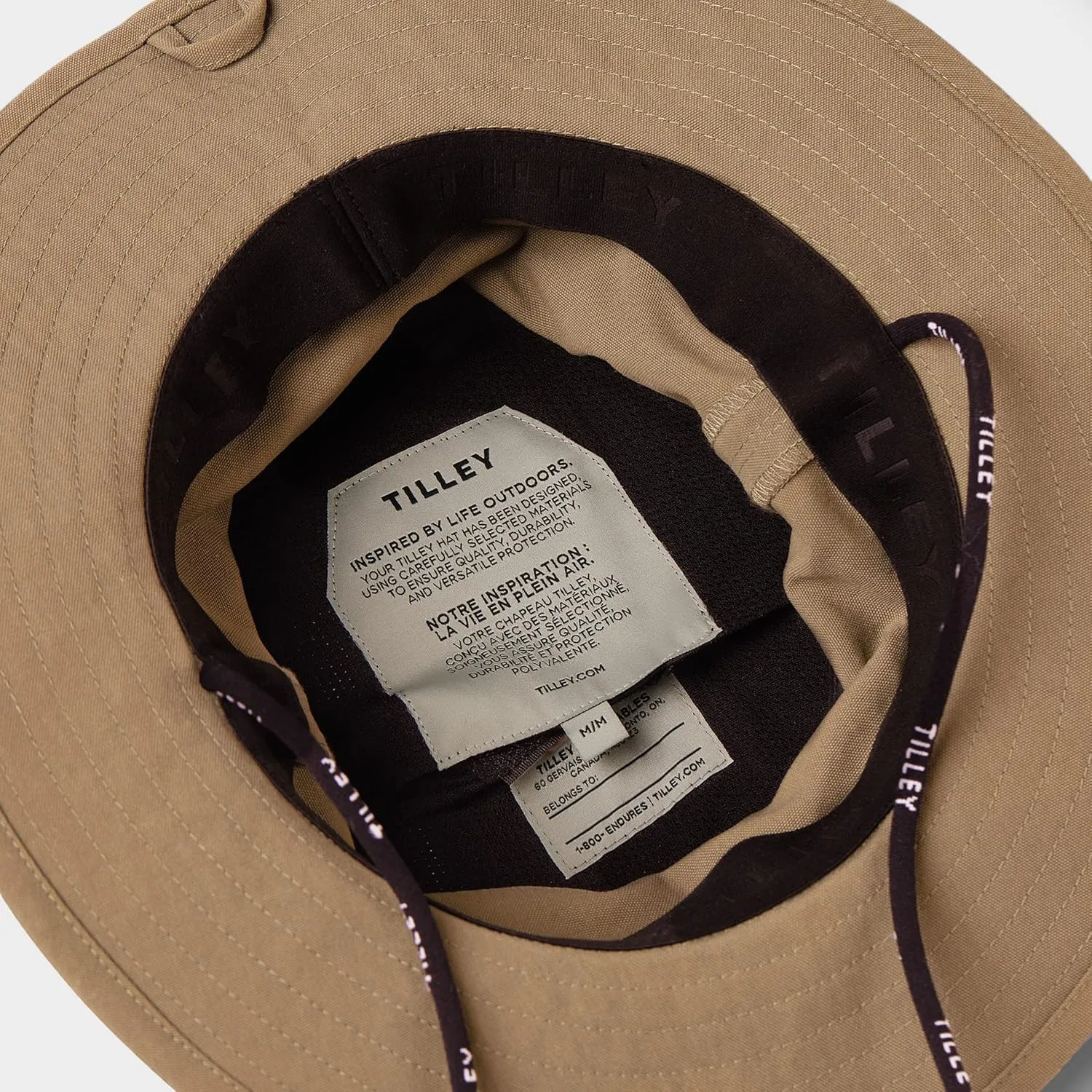 Tilley Canyon Bucket Hat – Lightweight Breathable Hat for Men & Women, Wide Brim Sun Hat for Hiking, Travel & Outdoor Wear