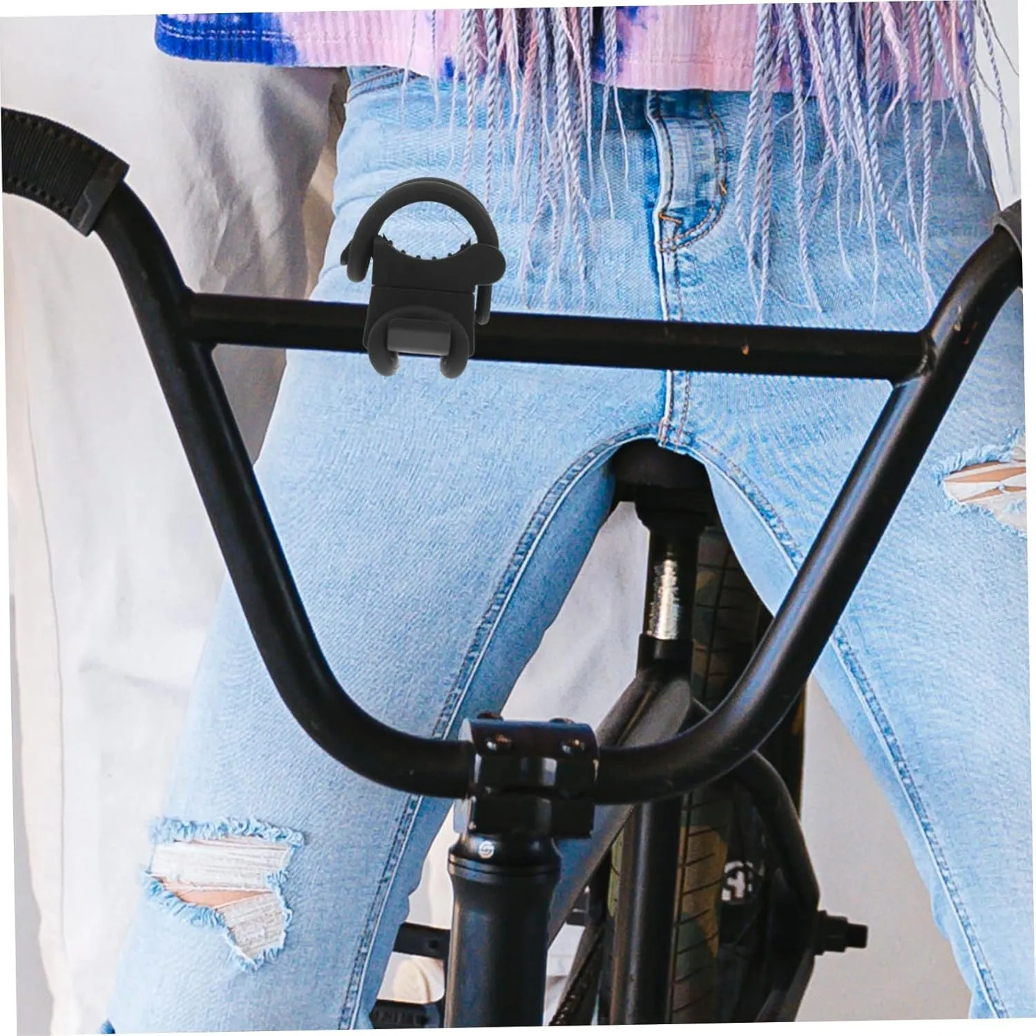 Totority Bicycle Flashlight Clip Headlight Flashlight Mount Stand Mountain Holder Mountable Clamp Cycling