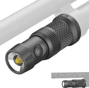 TOUGHSOUL Tactical Mag Tube Cap Flashlight 500 Lumen Max for Remington 870 with Strobe Function, Replaceable Battery Included