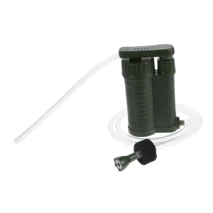 Toyvian Emergency Water Filter for Camping Hiking Water Purifier Straw Portable Compact Lightweight Design