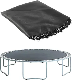 Trampoline Replacement Cover, Trampoline Replacement Jumping Mat, Children's Bounce Bed Accessories PP Mesh Water Resistant and UV Resistant for Round Trampolines