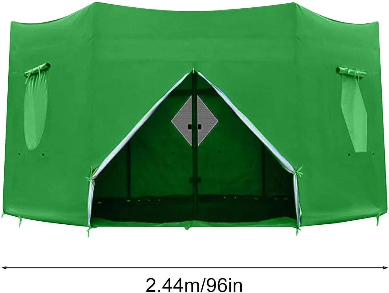 Trampoline Tent,Trampoline Cover Trampoline Accessories, for 6 Straight Poles Trampoline Outdoor Round Tent Sun Shade Block The Wind Large Capacity 6FT 8FT 10FT 12FT 14FT