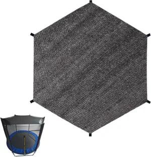 Trampoline Top Shade Cover, Trampoline Sun Protection Net, Outdoor Insulation Breathable Shade Cloth UV & Anti Leaves