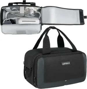 Travel Carrying Bag Compatible with ResMed AirMini/Z2 Auto CPAP Machine and Accessories,Portable Storage Organizer Case Fits for CPAP Equipment and Supplies(Bag Only)