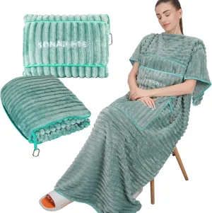 Travel Pillow and Blanket Set Travel Blanket Airplane Compact with Bag Travel Blanket Airplane Travel Essentials Car Blankets for Adults