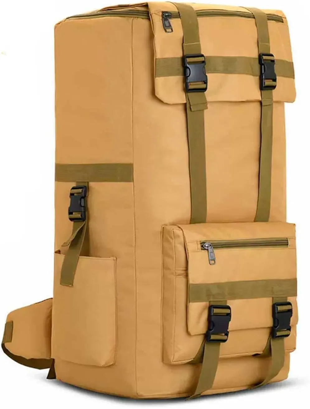 Travel Rucksack for Climbing Cycling Hiking， Trekking Backpack 126L Camping Travel Hiking Large Backpack(S3844)