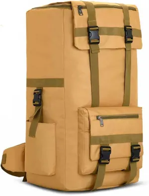Travel Rucksack for Climbing Cycling Hiking， Trekking Backpack 126L Camping Travel Hiking Large Backpack(S3844)