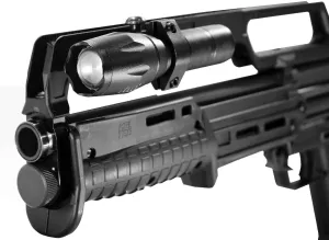 Trinity 1000 Lumen Flashlight for kel tec ks7 Pump Optics Picatinny Weaver 12ga Pump Home Defense Tactical Optics Accessory Single Rail.