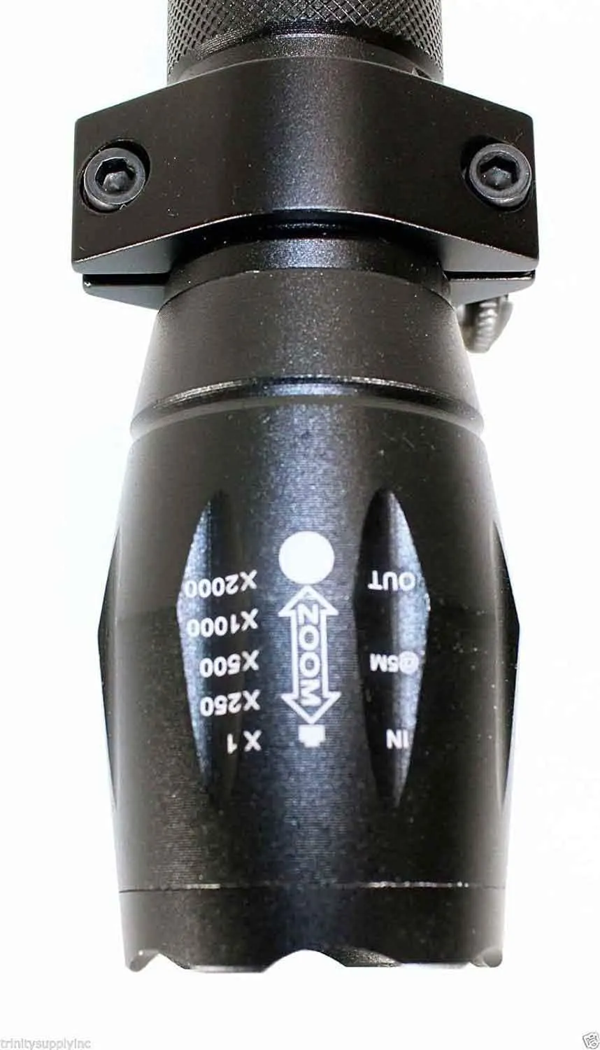 Trinity 1000 Lumen LED Flashlight Compatible With Charles Daly N4S 2 BullPup Shotgun.