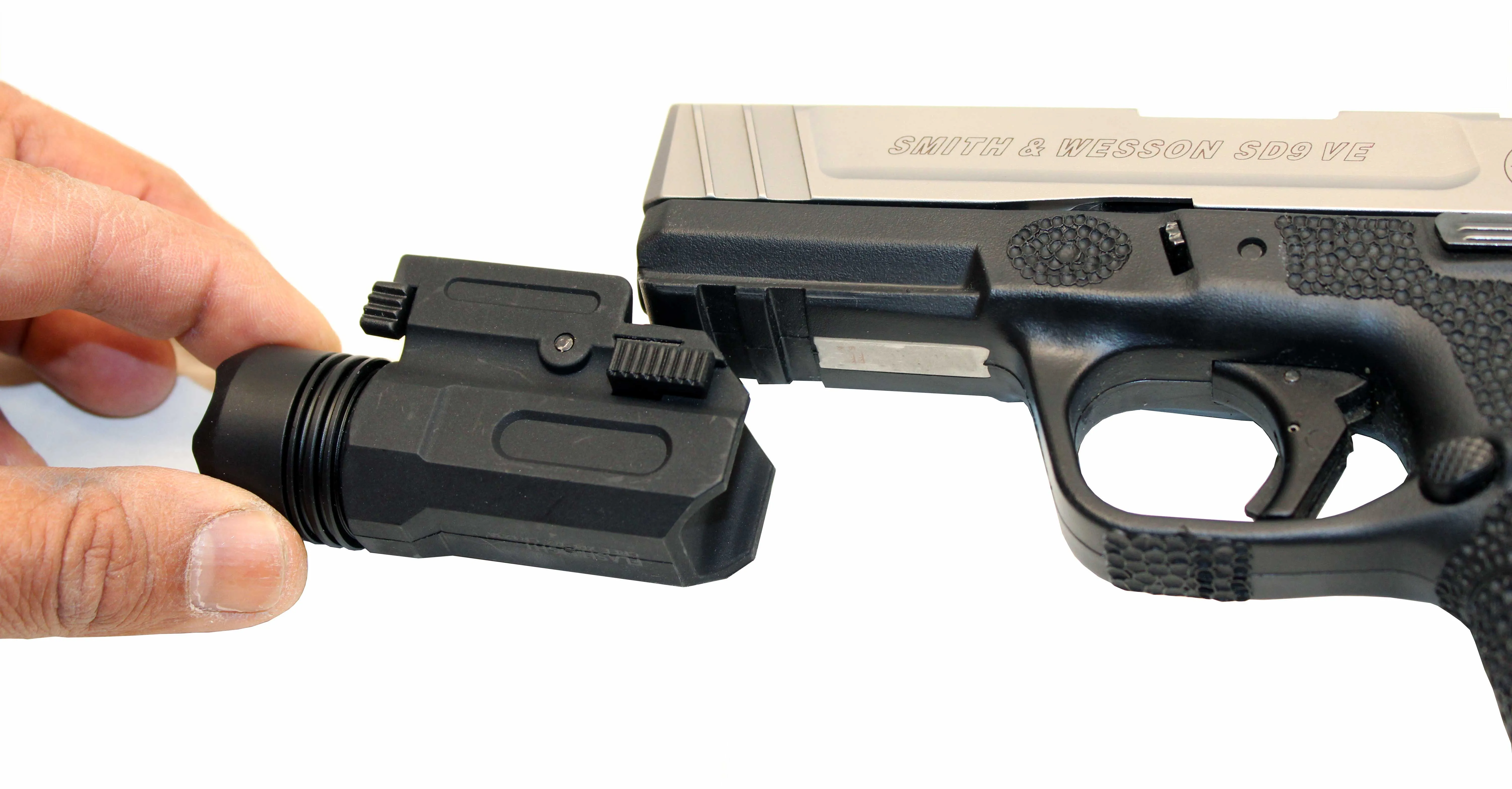 Trinity flashlight 300 lumens for Beretta APX A1 Handgun.