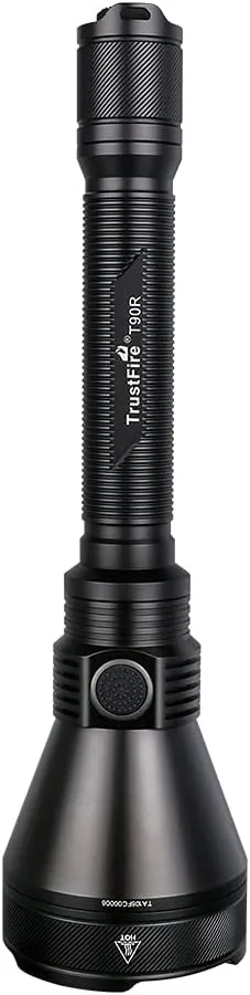 TrustFire T90R Flashlights, 4800 Lumens Flashlights High Lumens 1600m Beam Range Flashlight with Type-c Rechargeable Flashlights Dual Switch Led Tactical Flashlights Ip68 Waterproof Led Flashlight