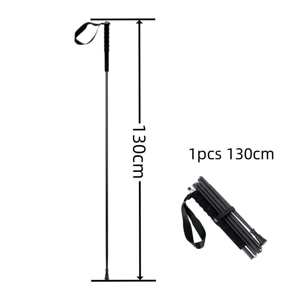 Ultra-Light Foldable Carbon Fiber Trekking Poles: Hiking & Climbing Sticks