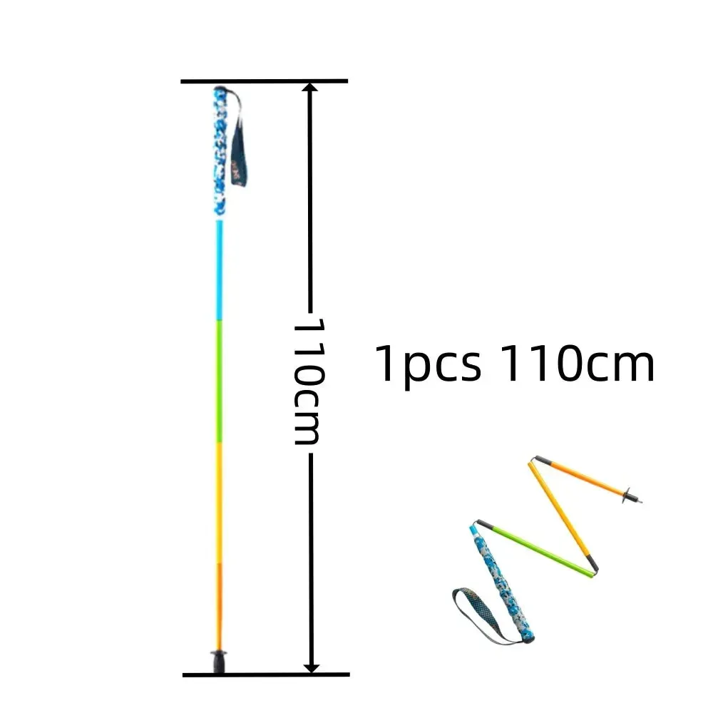 Ultra-Light Foldable Carbon Fiber Trekking Poles: Hiking & Climbing Sticks