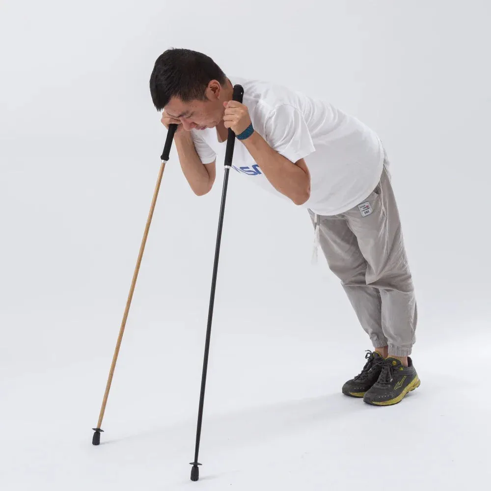 Ultra-Light Foldable Carbon Fiber Trekking Poles: Hiking & Climbing Sticks