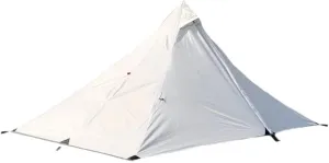 Ultra-Lightweight Pyramid Camping Tent Waterproof Single Layer No Support Poles Easy Setup for Solo Backpacking Hiking 4 Season Outdoor Adventure