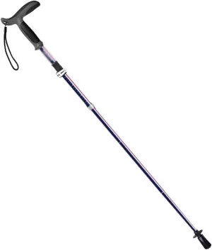 Ultralight Carbon Fiber Trekking Poles, with Knob Locking System, Foldable and Compact Walking Sticks, Trail Running Poles for Beginners