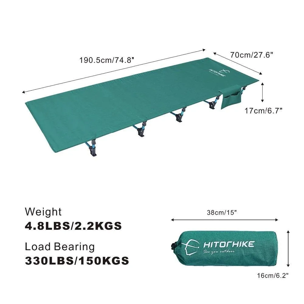 Ultralight Folding Camping Bed Compact