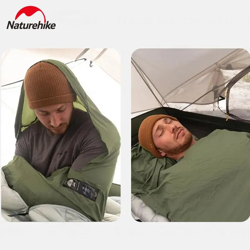Ultralight Stretch Envelope Sleeping Bag Liner - Perfect for Camping and Travel