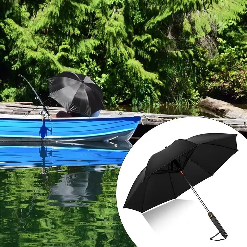 Umbrella with Fan and Mist Spray UV Blocking Umbrella Battery Powered Cooling Umbrella with Fan for Sand Travel Fishing Golfing Patio Picnics Camping