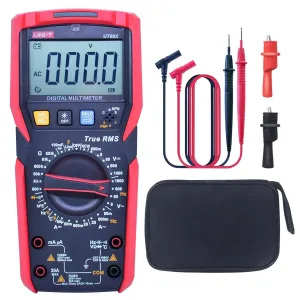 UNI-T UT89X Digital Multimeter Tester, TRMS 6000 Counts AC DC 1000V Multimetro Volt Ohm Meter Automotive Electrical Capacitance Multimeter, Measures Current Temperature NCV Resistance