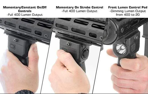 UTG Polymer Grip Light, 400 Lumen