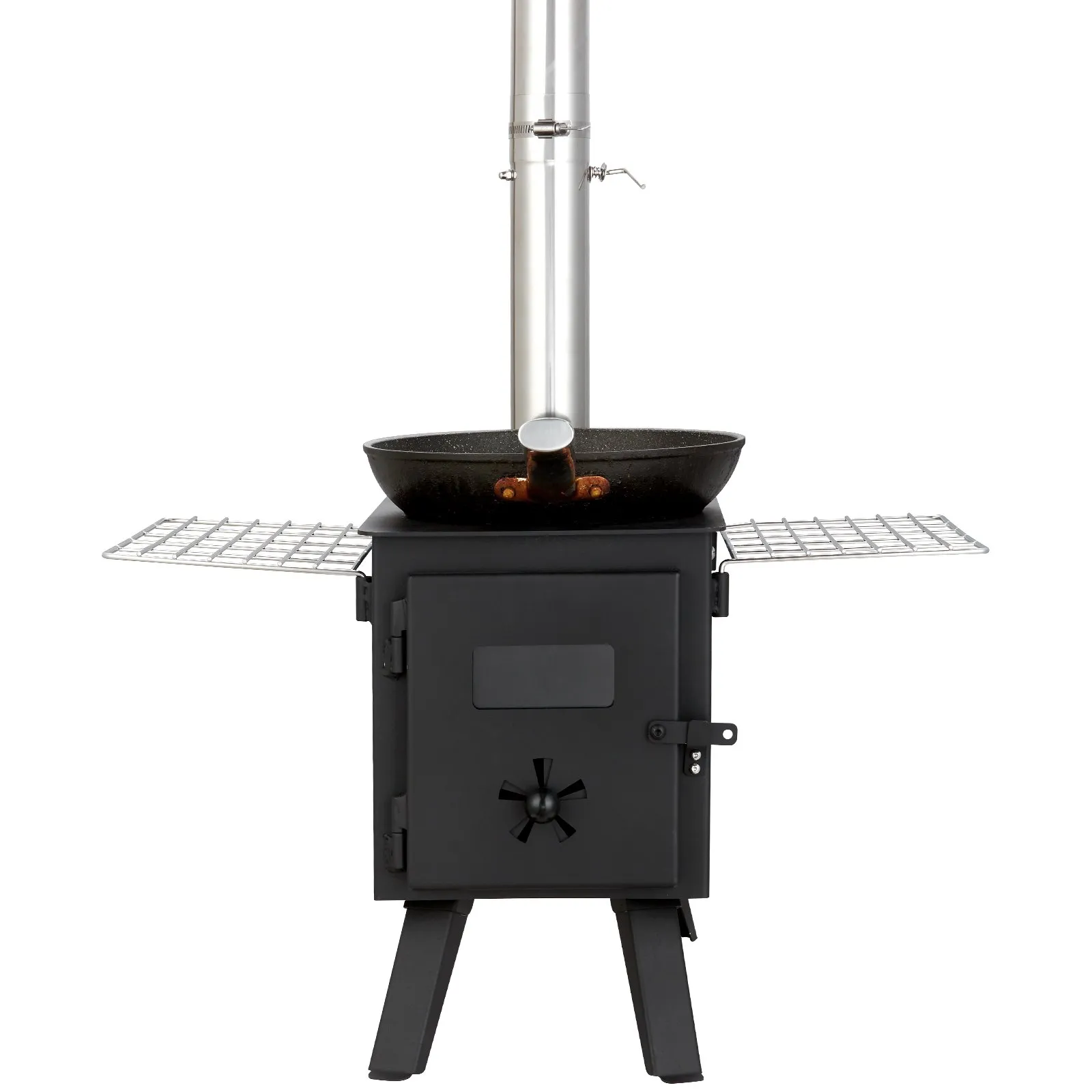 VEVOR Wood Stove, 86 inch, Alloy Steel Camping Tent Stove