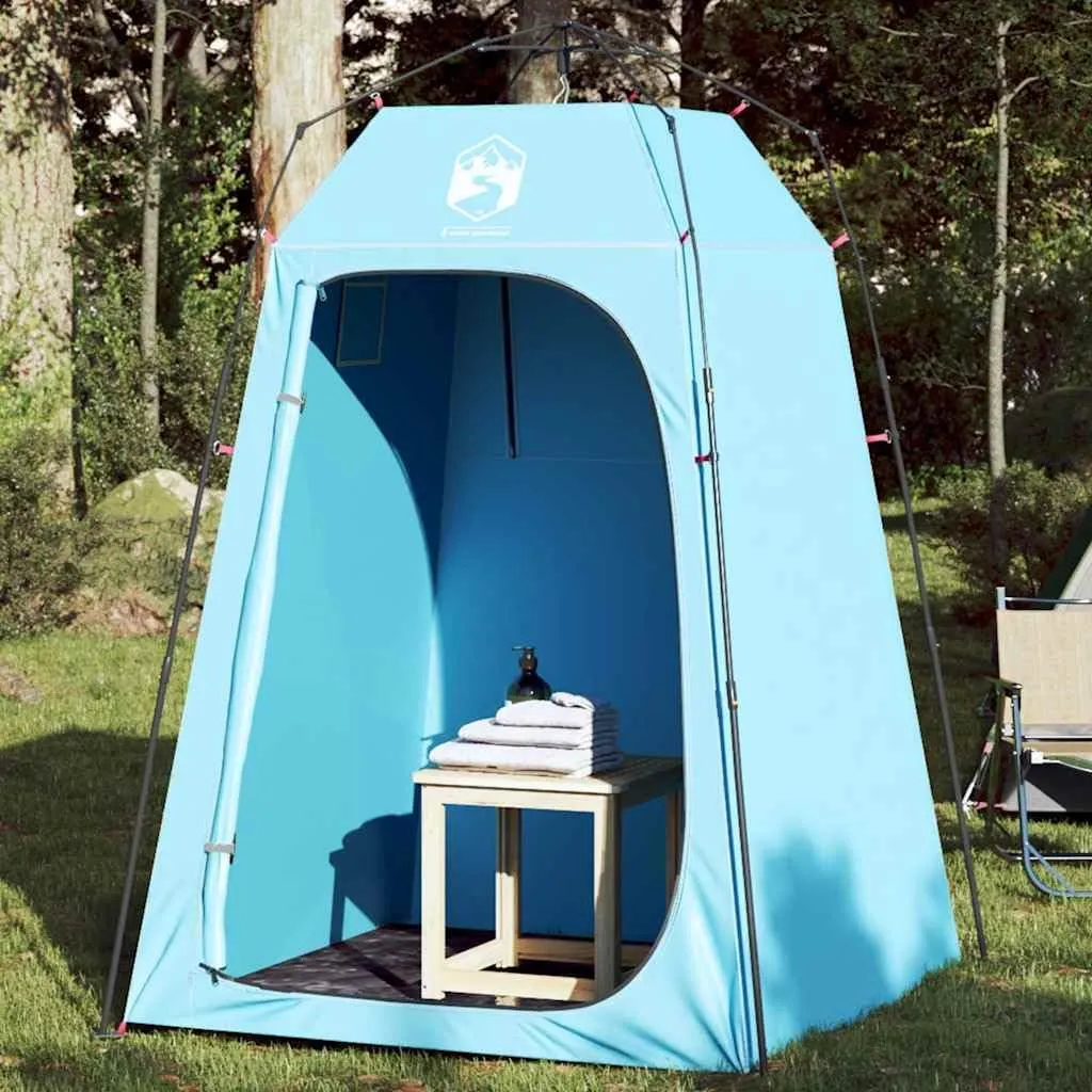 vidaXL Privacy Tent Green - Waterproof, Wind Resistant, Quick-Release Changing Shelter, 150x150x220 cm, with PU Coating and Ground Sheet