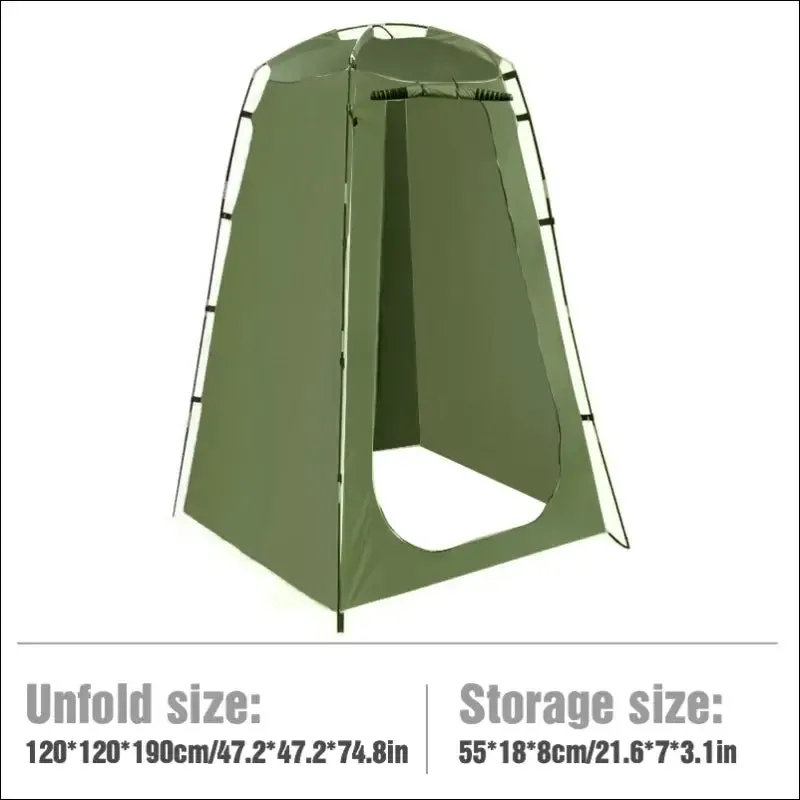 Westtune portable privacy shower tent outdoor waterproof changing room shelter for camping hiking