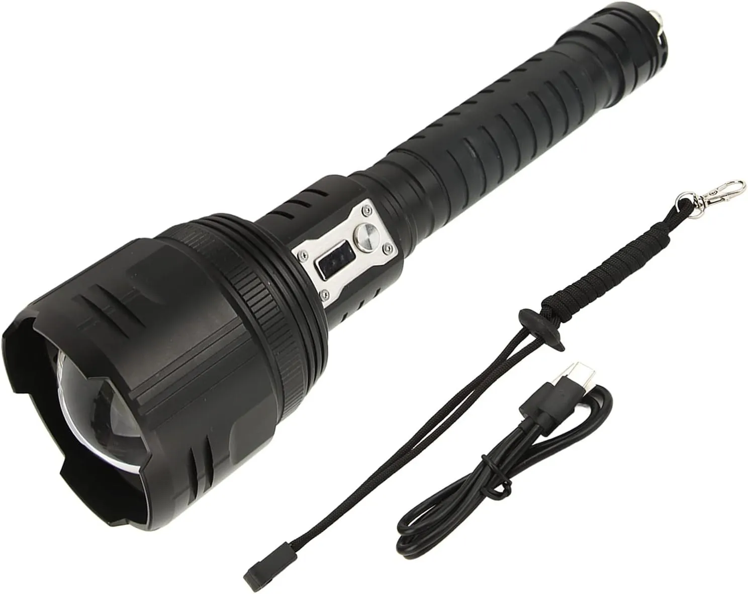 XHP360 LED Flashlight 5000LM Zoomable Outdoor Emergency Use
